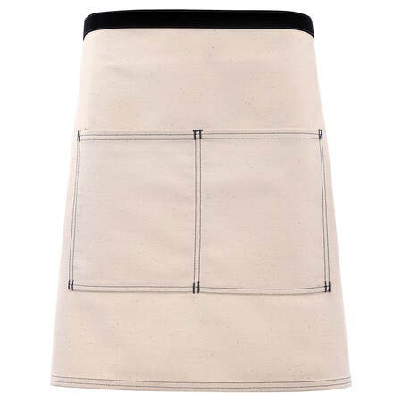 Deltaplus Waist Apron, Half Bistro, City Market, CM28, Natural 83489
